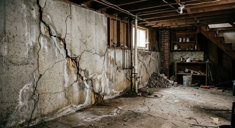 Basement Crack Repair in Cobb County, GA