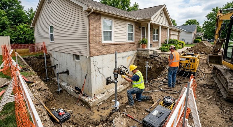Building Foundation Repair in Acworth, GA
