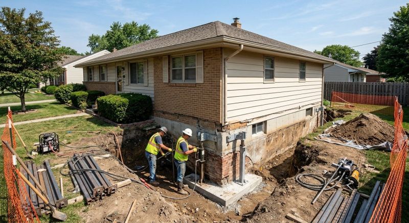 Building Foundation Repair in Duluth, GA