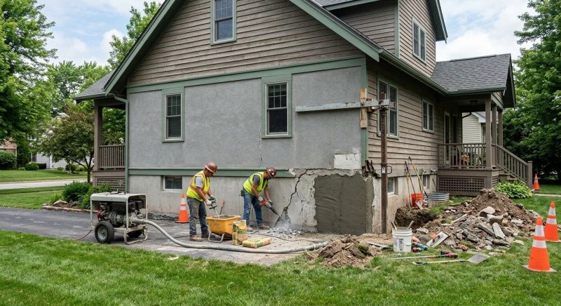 Building Foundation Repair in Marietta, GA