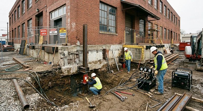 Building Foundation Repair in Powder Springs, GA