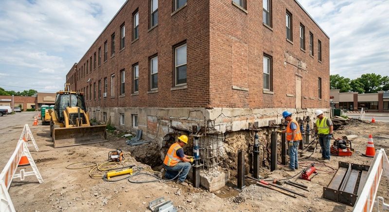 Commercial Foundation Repair in Cobb County, GA