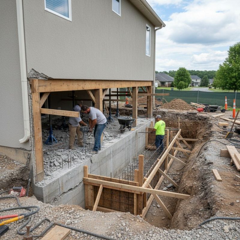 Concrete Foundation Repair in Alpharetta, GA
