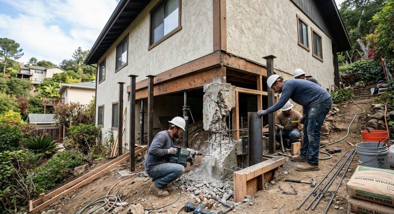 Concrete Foundation Repair in Forsyth County, GA