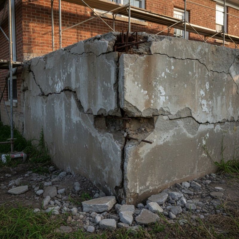 Cracked Foundation Repair in Canton, GA