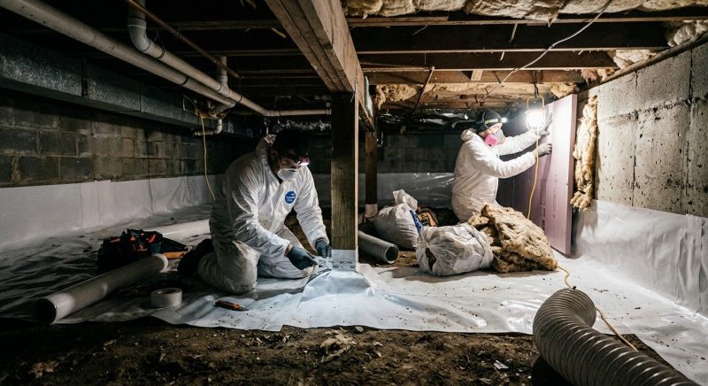 Crawl Space Leveling in Cobb County, GA
