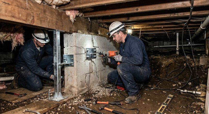 Crawlspace Foundation Repair in Lawrenceville, GA
