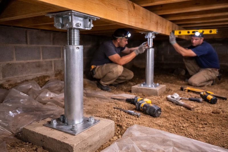 Crawlspace Structural Repair in Cobb County, GA