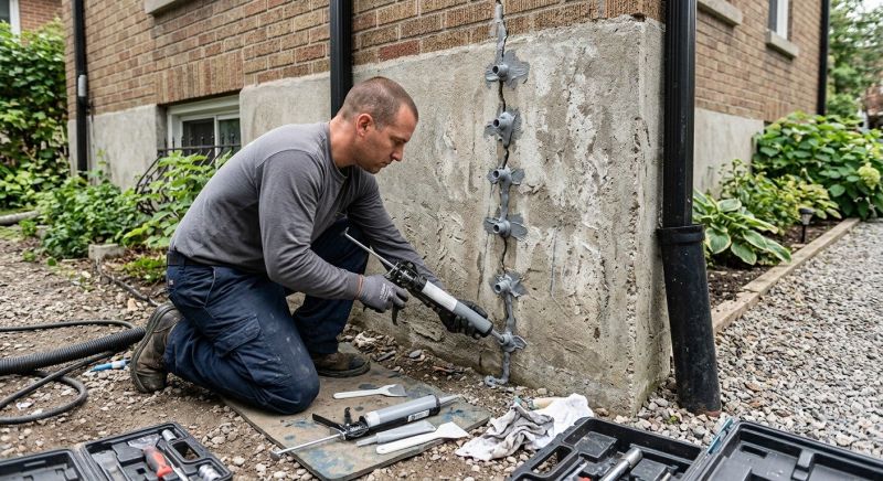 Foundation Crack Repair in Cobb County, GA