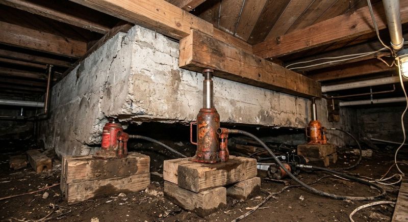 Foundation Jacking in Cherokee County, GA