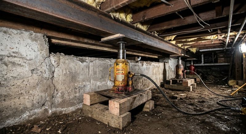 Foundation Jacking in Dallas, GA