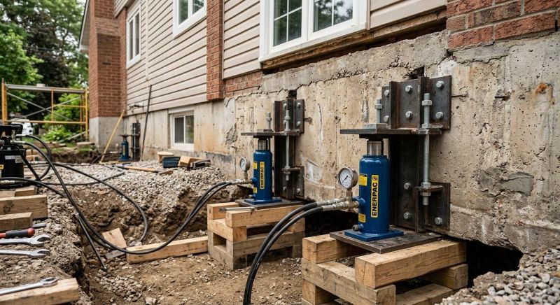 Foundation Jacking in Duluth, GA