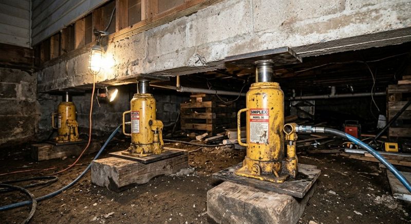 Foundation Jacking in Kennesaw, GA