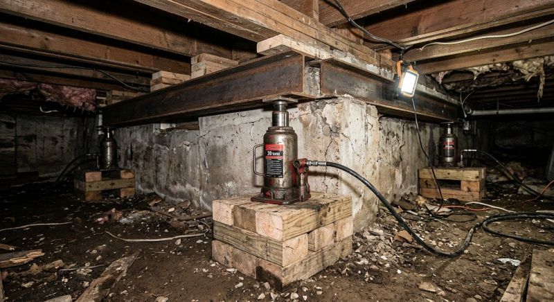 Foundation Jacking in Paulding County, GA