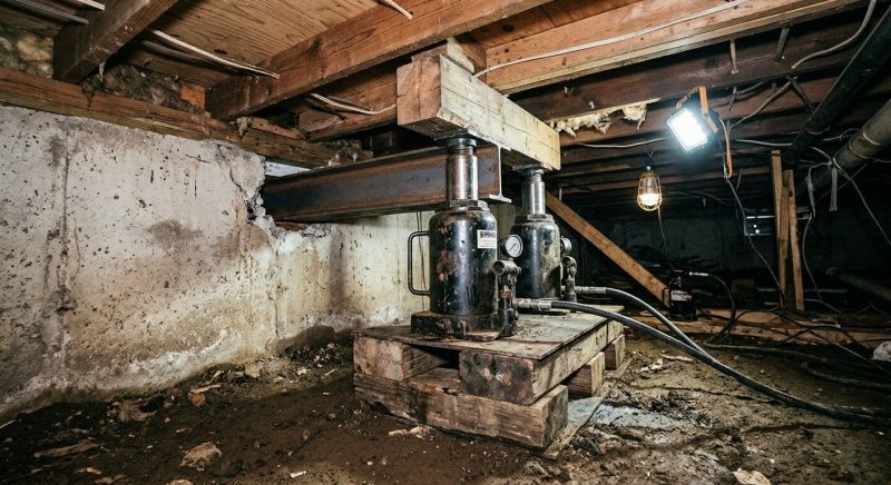 Foundation Jacking in Smyrna, GA