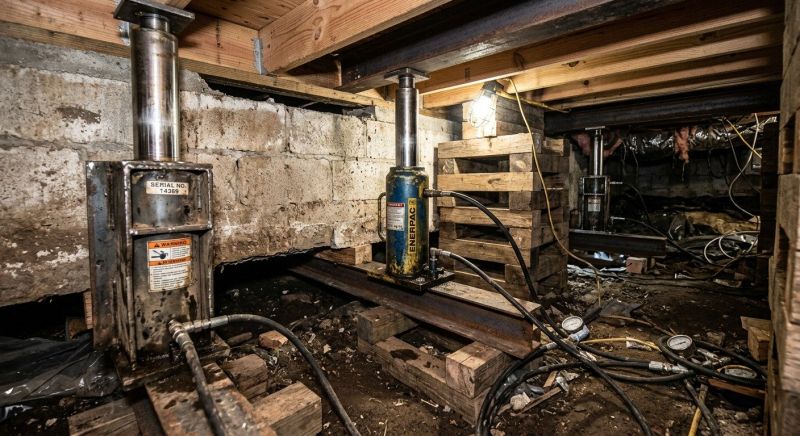 Foundation Jacking in Tucker, GA