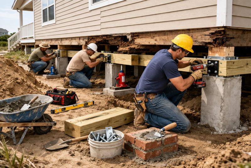 Foundation Raising in Powder Springs, GA