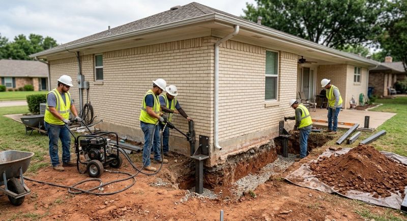 Foundation Stabilizing in Gwinnett County, GA
