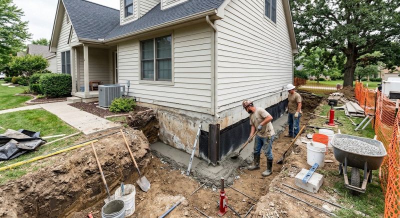 Foundation Structural Repair in Hiram, GA