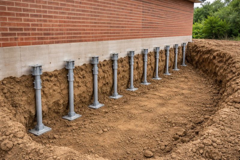 Helical Piers Installation in Cobb County, GA