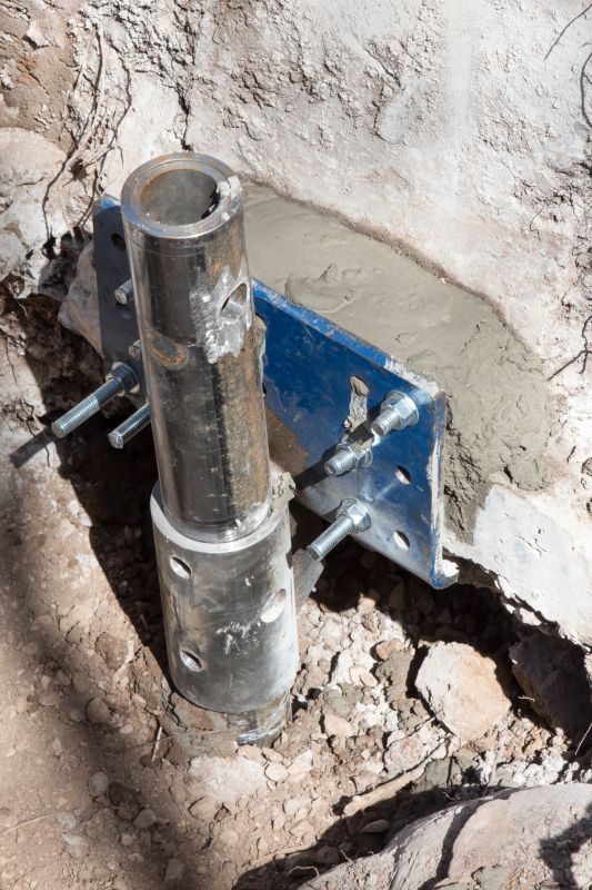 Helical Pile Installation in Cobb County, GA