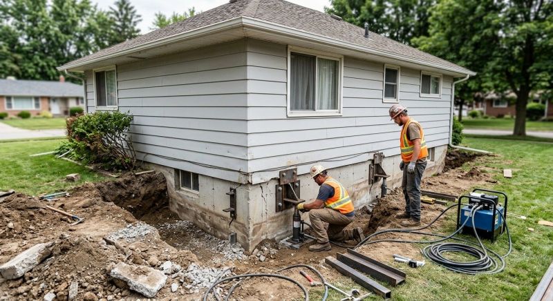 Home Foundation Repair in Suwanee, GA