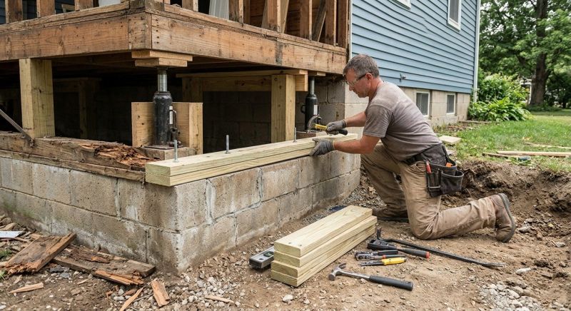 House Foundation Repair in Paulding County, GA