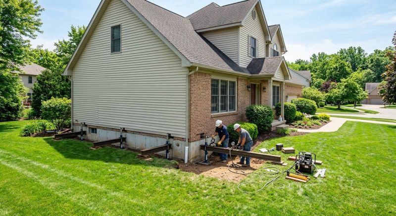 House Leveling in Roswell, GA