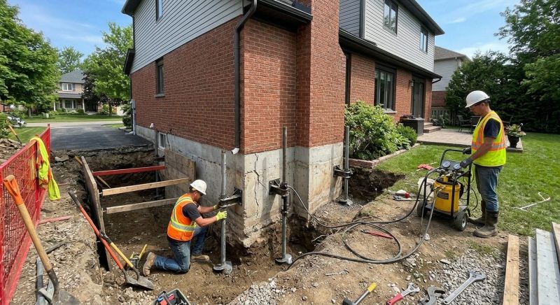 House Underpinning in Cobb County, GA