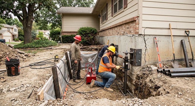 Leaking Foundation Repair in Cobb County, GA
