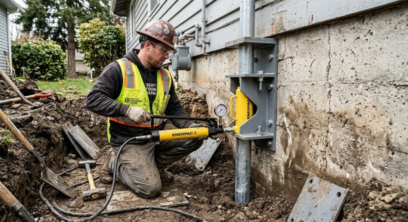 Settling Foundation Service in Forsyth County, GA