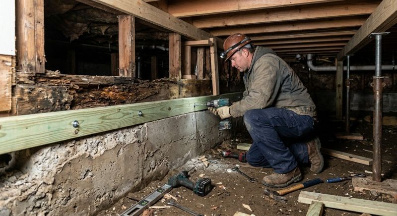 Slab Foundation Repair in Cobb County, GA