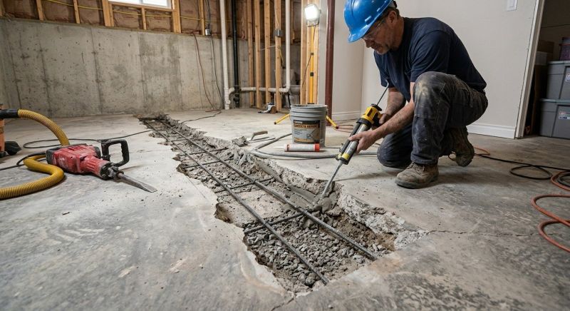 Slab Foundation Repair in Cobb County, GA