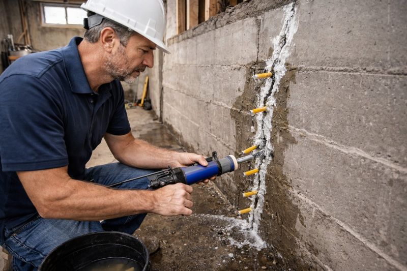 Structural Crack Repair in Cobb County, GA