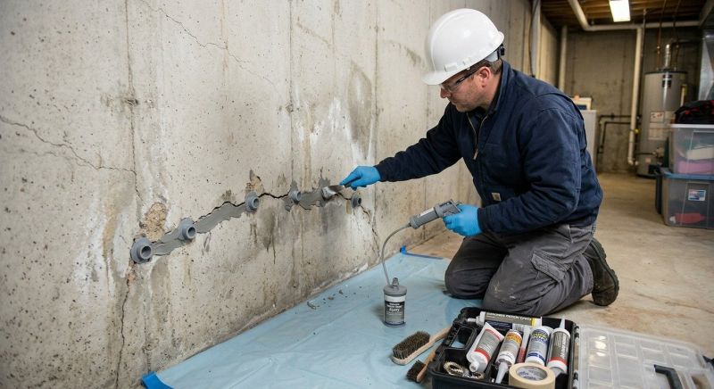 Structural Crack Repair in Cobb County, GA