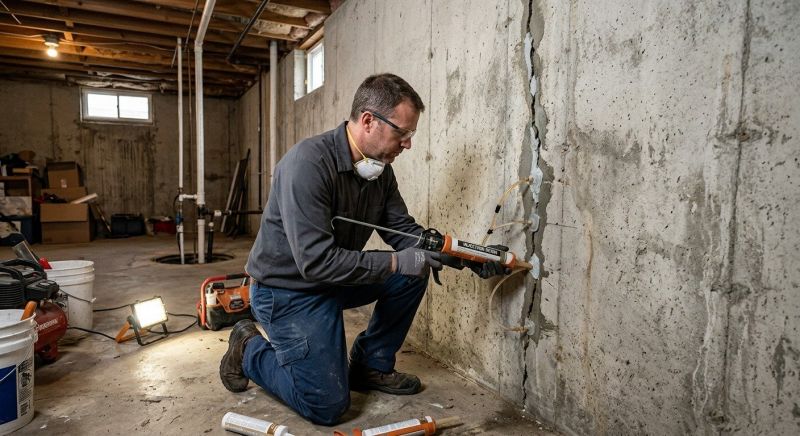 Structural Crack Repair in Cobb County, GA