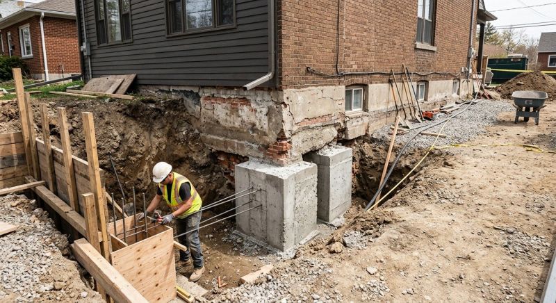 Structural Underpinning in Cobb County, GA