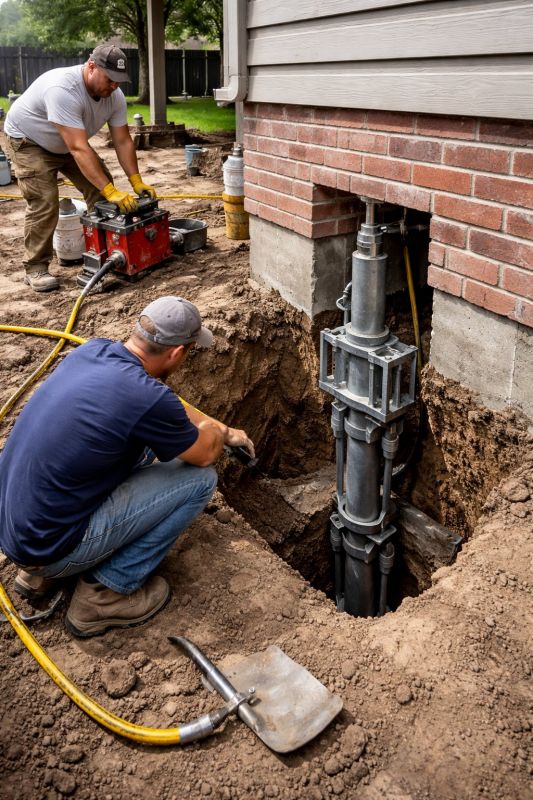 Structural Underpinning in Cobb County, GA