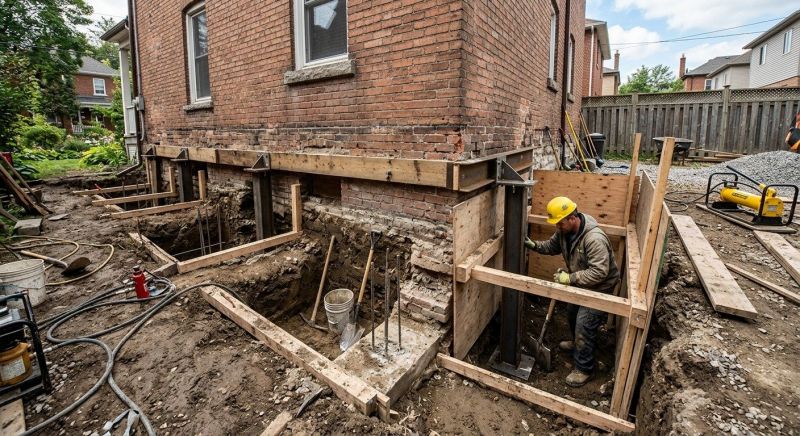 Structural Underpinning in Cobb County, GA