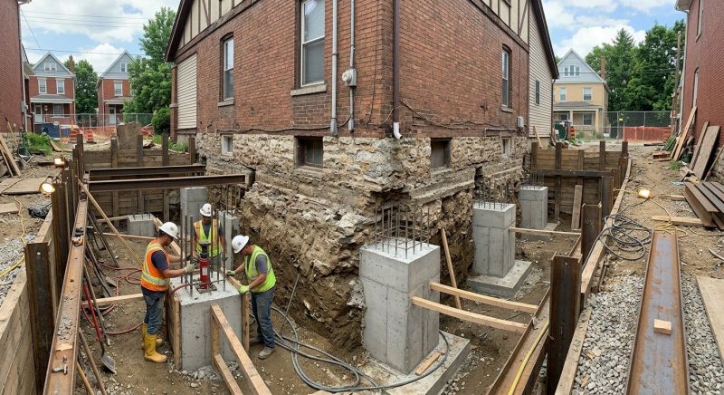 Structural Underpinning in Cobb County, GA